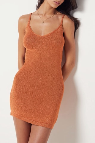 Vestido de praia - Laranja