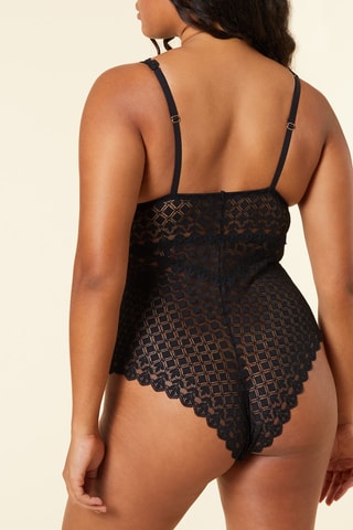 Body-tanga Jade Preto - Etam