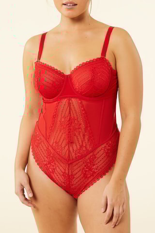 Body Sexy Sophistique Vermelho - Etam