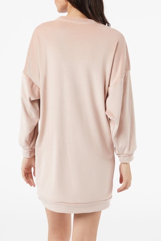 Babydoll em veludo - Bege