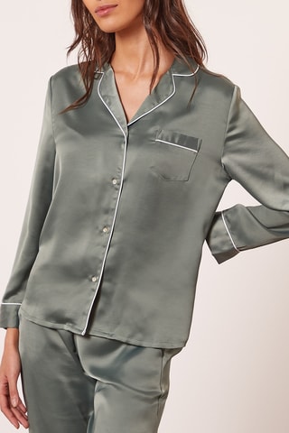 Camisa de pijama - Cinzento-escuro