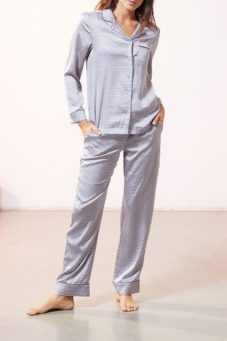 Camisa Damjan Azul-cobalto