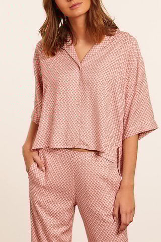 Camisa - Rosa-maquilhagem