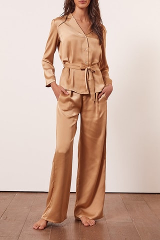 Camisa de pijama Mery - Areia