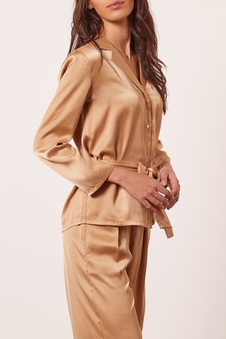 Camisa de pijama Mery - Areia