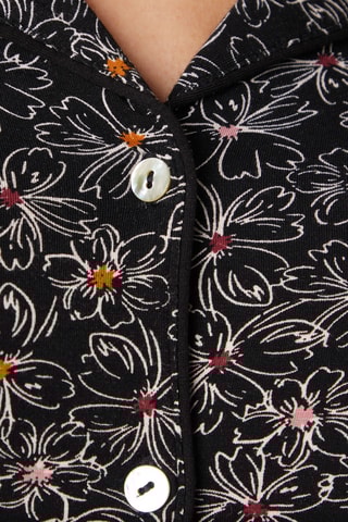 Camisa de pijama Viscose Lovely Preto - Etam