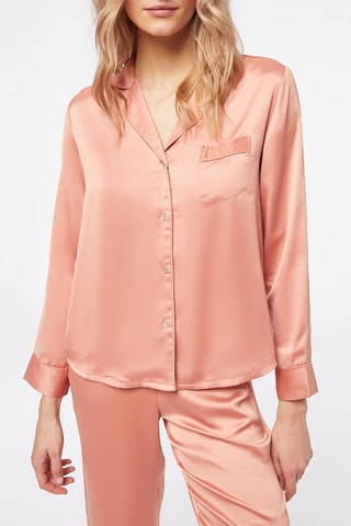 Camisa de pijama Essentiels Chic Nude - Etam