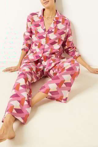 Camisa de pijama Elise Chalmin Terracota - Etam