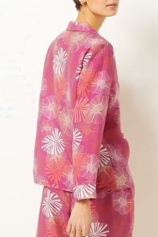 Camisa de pijama Elise Chalmin Violeta - Etam