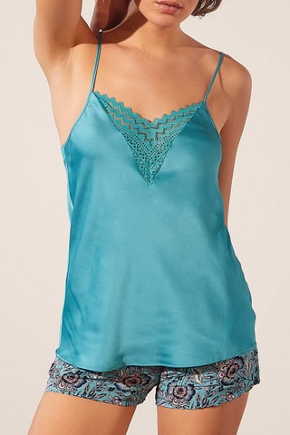 Pijama Boho Sunrise Azul-lagoa