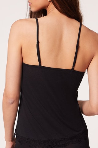 Camisola de pijama Warm - Preto