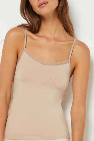 Camisola de pijama Warm - Bege