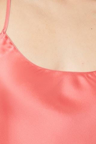 Camisola interior de pijama em seda Soie Coral