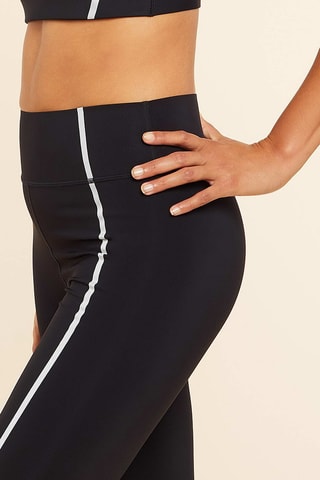 Leggings de cintura subida BE+ Preto - Etam