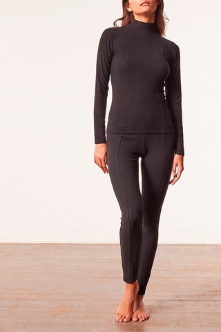 Leggings de cintura subida Dane Preto