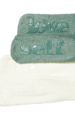 2 pares de meias Cindy - Branco e verde