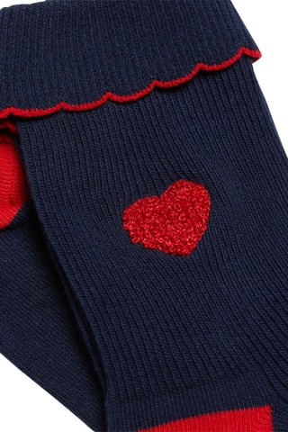 Meias Frivole - Azul-marinho