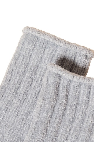 Meias New Chenille Cinzento