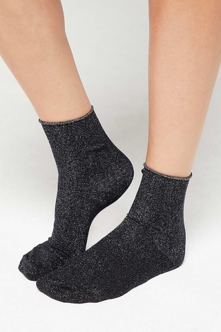 Meias - Preto mesclado