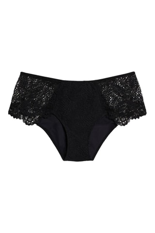 Cueca menstrual Successcdr - Fluxo médio - Preto
