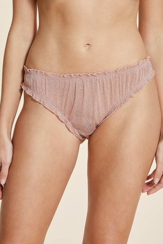 2 cuecas - Branco e rosa-velho