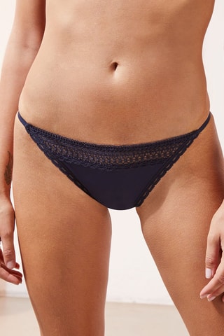 Cueca - Azul-marinho