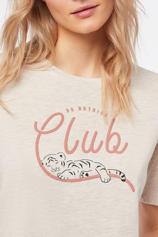 T-shirt de pijama Divan - Bege - Etam