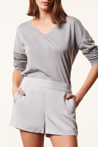 T-shirt de pijama Gam - Cinzento-claro - Etam