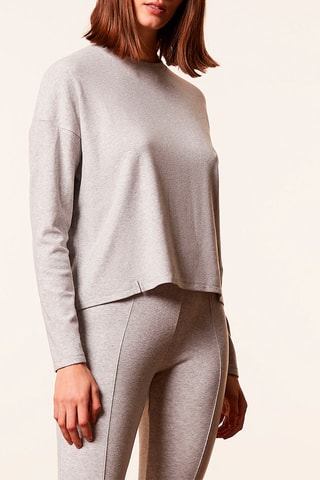 T-Shirt Alexine Cinzento-mesclado - Etam