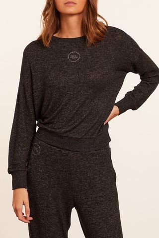 Sweat Aida Antracite mesclado - Etam