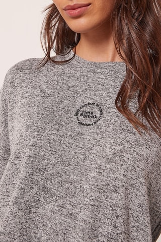 Sweat Alisson Cinzento - Etam