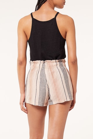 Linnen Short - Beige