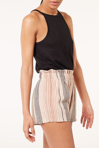 Linnen Short - Beige