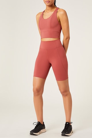 Calções de ciclismo Stronge Terracota