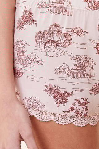 Pyjamashort Alman- Terracotta