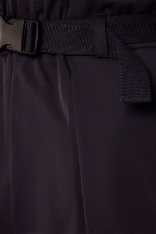 Short Hoge Taille Petale Zwart