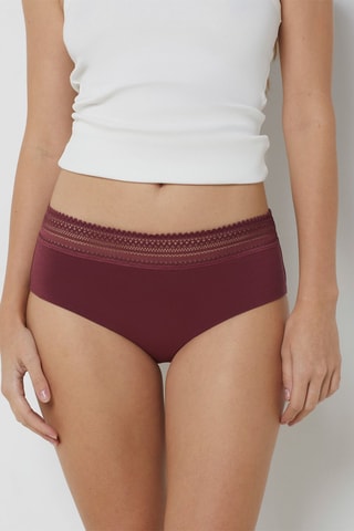 Cueca menstrual - Fluxo médio Celia - Bordô