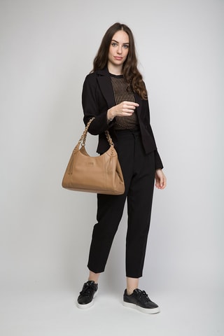 Sac porté épaule Euthalia - Camel