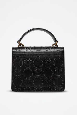 Sac bandoulière en cuir de veau - Noir - Pinko