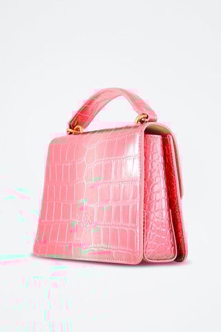 Sac à main cuir Love One Top Handle Mini - Rose