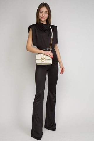 Sac bandoulière en cuir - Blanc