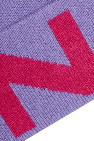 Bonnet en laine et cachemire Love Bon Bon - Mauve