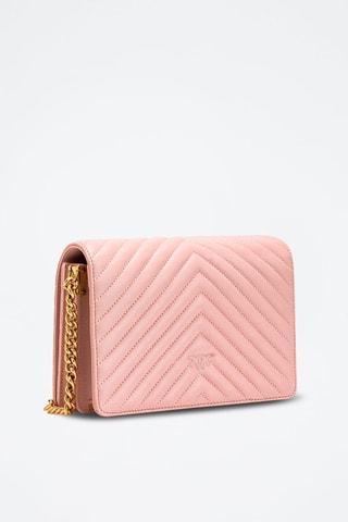 Sac bandoulière en cuir - Rose