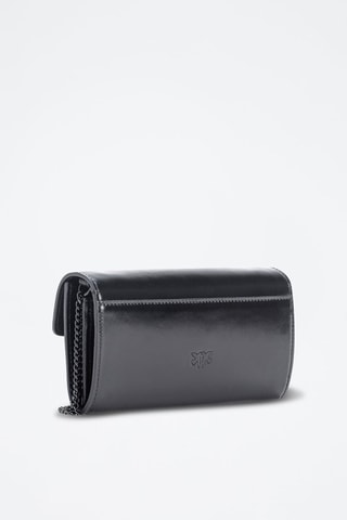 Sac bandoulière en cuir - Noir