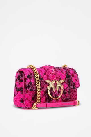 Sac bandoulière - Fuchsia et noir