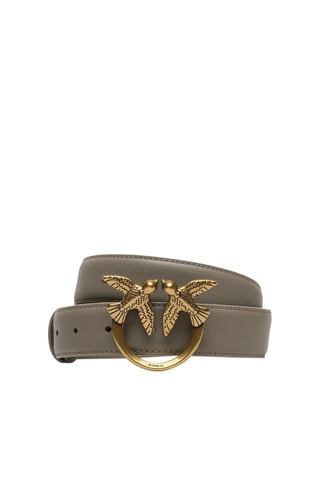 Ceinture en cuir - Taupe