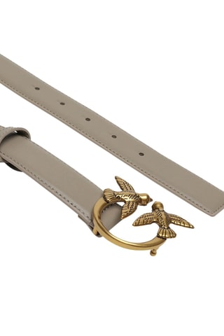 Ceinture en cuir - Taupe