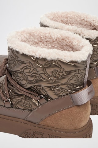 Bottines fourrées Yoko - Marron