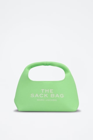 Sac à main en cuir The Mini Sack - Vert clair