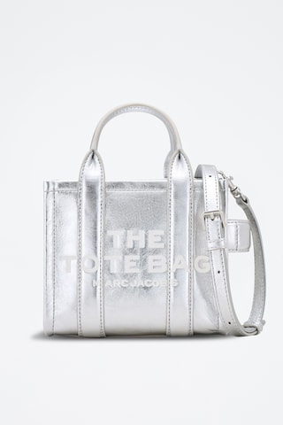 Sac à main en cuir The Metallic - Argenté